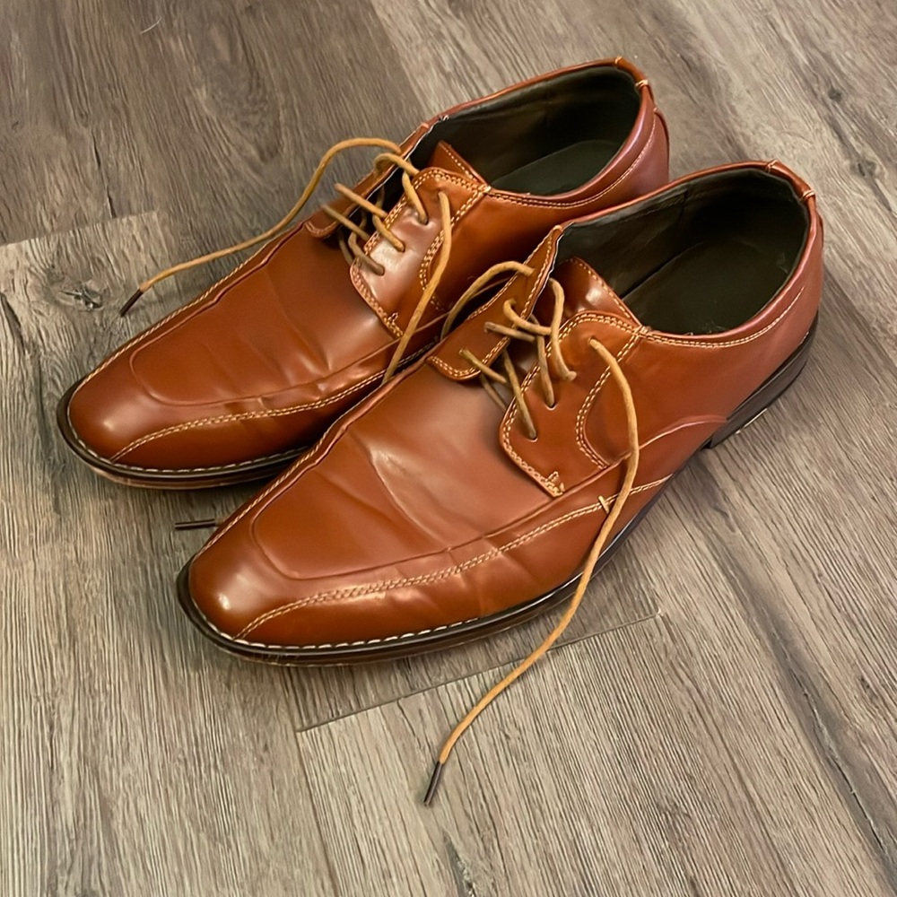XRAY Men’s Brown Leather Oxford Dress Shoes Size 13